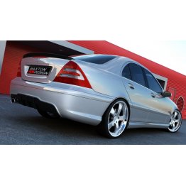 Бампер задний AMG W204 Look на Mercedes C W203